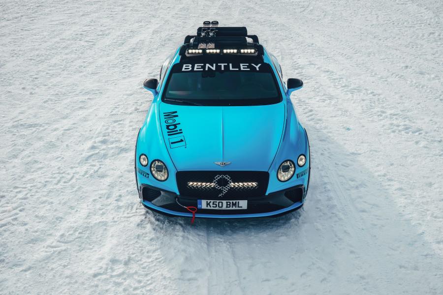 Bentley Continental GT Ice Race 2020 года  (фото 2 из 10)